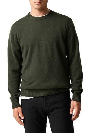 Rodd & Gunn Stewart Island Wool & Cahsmere Crewneck Sweater in Fatigue at Nordstrom Rack, Size Small