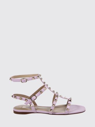 Valentino Garavani Sandalo Rockstud in pelle