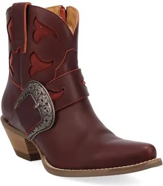 Dingo Saddle Up Western Boot in Burgundy at Nordstrom, Size 9.5