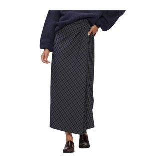 Notre-V Rokken, Dames, Grijs, 2Xl, NV-Isadora Maxi Rok