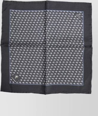 Dolce & Gabbana silk fish print square scarf