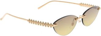 Cartier Zonnebril - unisex - Zonnebrillen - Geel - ONE Size - Accessoires