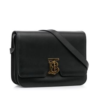 Burberry Pre-owned Cross Body Bags, female, Black, Size: ONE SIZE Pre-owned Vintage Crossbody Bag