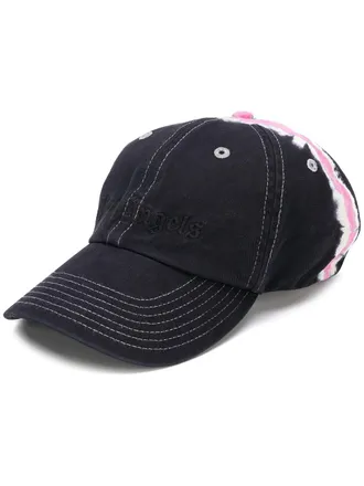Palm Angels Cappello da baseball con stampa - Nero