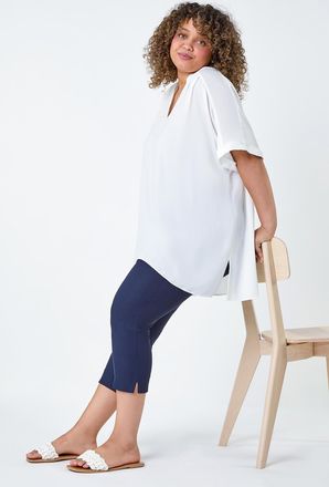 Roman Cropped Stretch Trouser