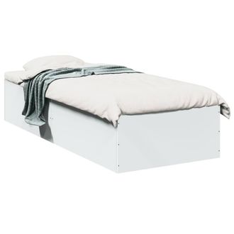 Berkfield Home Bed Frame without Mattress White 90x200 cm