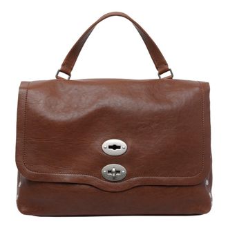 Zanellato Medium Postina Tabacco Handbag