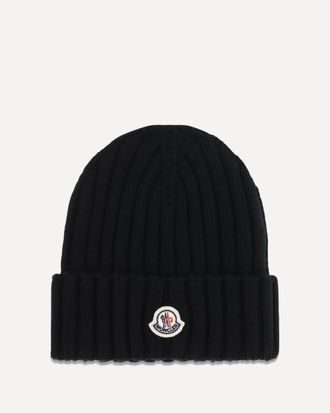 Moncler Wool Beanie with logo Female UNI