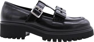 Guglielmo Rotta Klassieke Mocassin Schoenen Thirteen - Dames - Loafers - Zwart - 38 EU - Schoenen