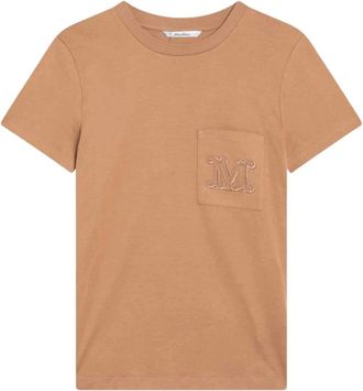 Max Mara T-Shirts, female, Green, M, Papaia T-Shirt