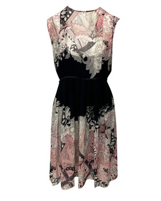 Jonathan Saunders Marlow Georgette Printed Dress