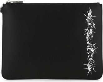 Givenchy Logo-Print Pouch Bag