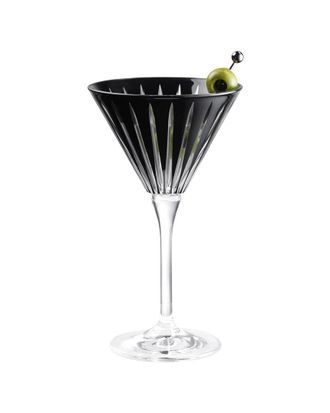 Barski Set Of 6 Colored Martini Cocktail Glasses