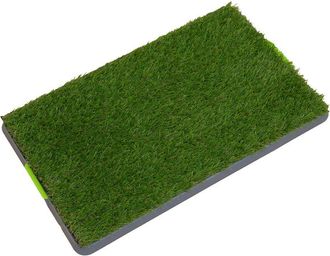 Nearly Natural 26.7In X 16.5In Uv-Resistant Artificial Pet Potty Grass Training Pad (Indoor/Outdoor)