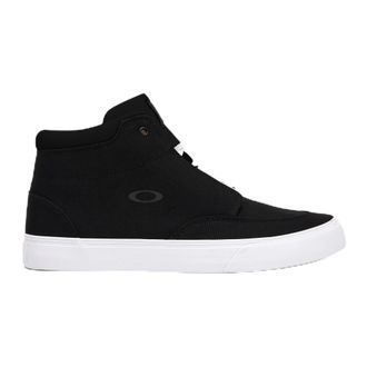 Oakley Mens Banks High Sneaker, Black/White, 9.5 UK