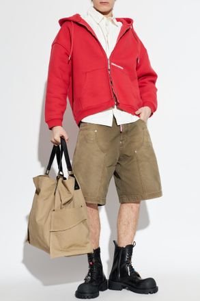 Dsquared2 Denim Shorts, Mens, Brown