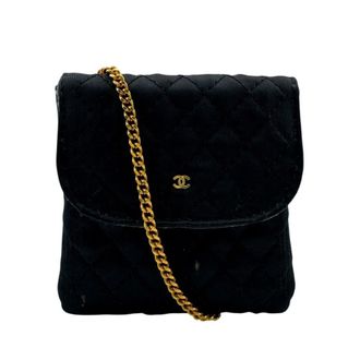 Chanel Black Leather Pouch (Pre-Owned)