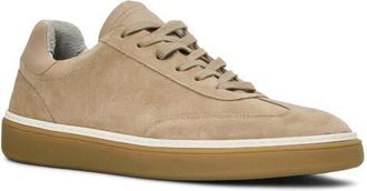 Aquatalia Milano Sneaker in Sand Suede at Nordstrom, Size 10.5