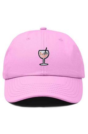 Dalix Spritz Embroidered Everyday Hat in Light Pink at Nordstrom