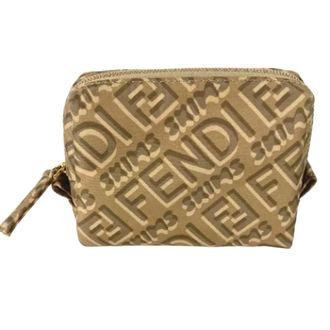 Fendi Pre-owned Clutches, female, Beige, Size: ONE SIZE Pre-owned Nylon fendi-bags