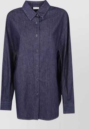 Dries Van Noten casual denim long sleeve shirt