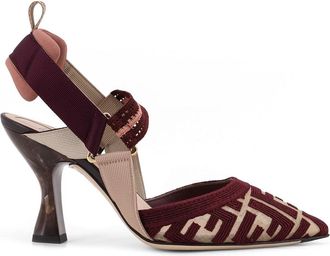 Fendi Colibr&igrave; Ff Fabric Pumps-Donna