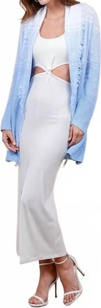 27 Miles Malibu Jupiter Cardigan In Sky