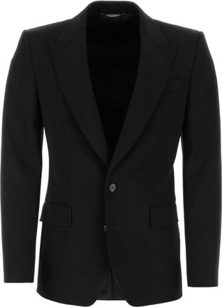 Dolce & Gabbana Black Single-breasted Blazer