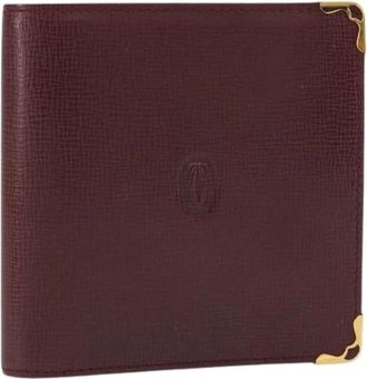 Cartier Pre-owned Wallets, female, Red, Size: ONE SIZE Pre-owned Vintage Wallet