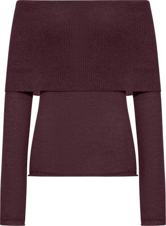 Roberto Collina RIBBED BOAT NECK SWEATER - Roberto Collina - Woman