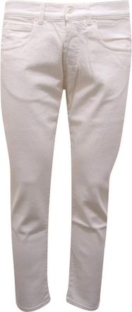 Nine In The Morning Slim Rock Denim Broek - Heren - Slim Fit Jeans - Wit - W30 - Denim - Jeans