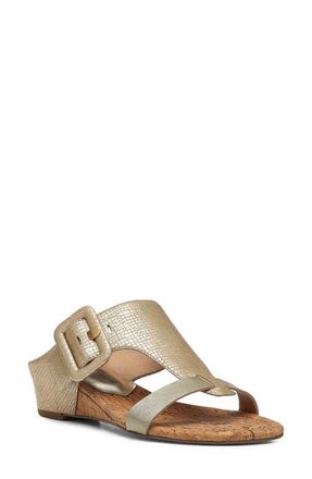 Donald J Pliner Ofelia Sandal in Platino at Nordstrom, Size 9.5