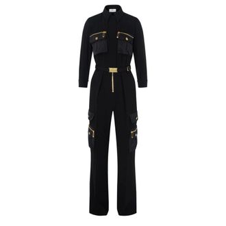 Elisabetta Franchi Donna, Jumpsuits, Nero, L, new