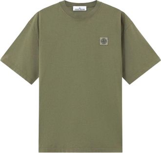 Stone Island 2100030 Compass Patch T-Shirt Military Green L1S152100030S0115V005G