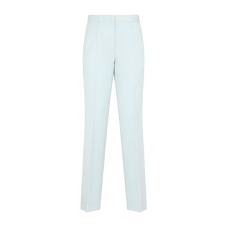 Jil Sander Blue Wool Trousers
