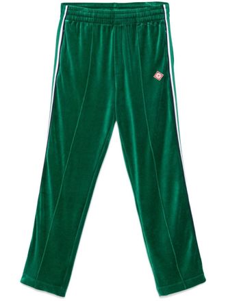 Casablanca velour track pants - Green