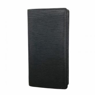 Louis Vuitton Noir Long Wallet (Bi-Fold) (Pre-Owned)