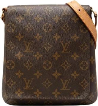 Louis Vuitton Pre-owned Musette Salsa - Dames - Pre-owned - Bruin - Maat: ONE Size