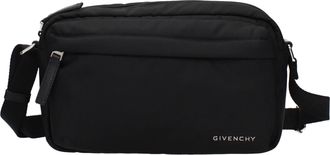 Givenchy tassen met Tracolla Man zwarte stof