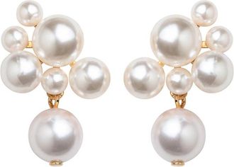 Jennifer Behr Perlita Pearl-detailing Earrings