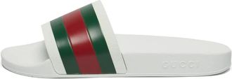 Gucci Sandali slides Pursuit 72 - Bianco