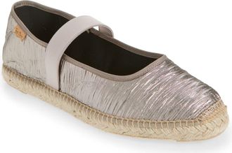 Toni Pons Sibila Mary Jane Espadrille in Taupe at Nordstrom, Size 8-8.5Us