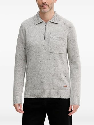 Liu Jo Maglione con mezza zip - Grigio