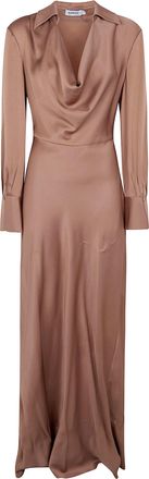 SIMKHAI Adelle Long Sleeves Gown
