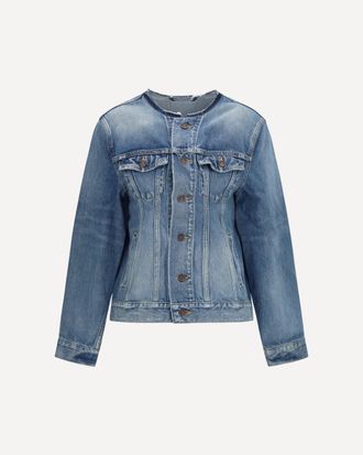 Balenciaga Hourglass denim Jacket Female 36
