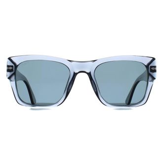Persol Square Transparent Ocean Dark Blue Polarized PO3384S
