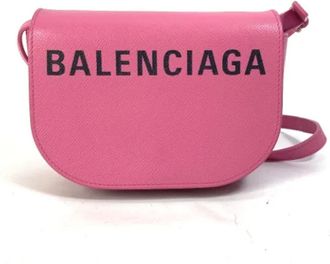 Balenciaga Tweedehands leren schoudertassen - Dames - Vintage Schoudertas - Roze - ONE Size - Vintage