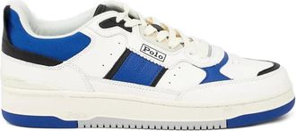 Polo Ralph Lauren embossed masters sport sneakers - White