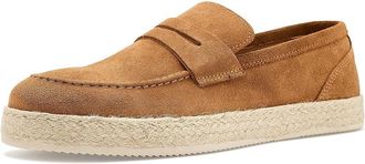 Andr&eacute; Assous Mateo Loafers Mens Shoes Cognac Suede : 11.5 M