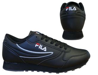 Fila Orbit Low Womens Black Trainers - Size EU 41